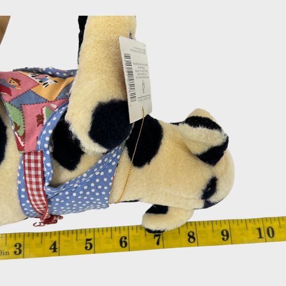 Muffy VanderBear Plush Patti The Cow 9" Skip To My LuLu Square Dancing Boots VTG - Picture 11 of 11